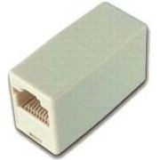 Gembird 8P8C RJ45 RJ45 RJ45 Beige kabeladapter/verloopstukje