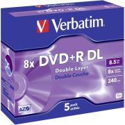 Verbatim DVD+R DL 8X 5st. Jewelcase