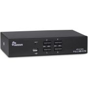 Inter-Tech AS-41HA HDMI KVM-switch Zwart