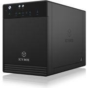ICY BOX IB-3740-C31  externe 4x 2.5/3.5" behuizing SATA USB C