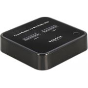 Delock 64177 M.2 dockingstation voor 2 x M.2 NVMe PCIe SSD met kloonfunctie