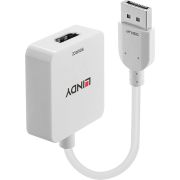 Lindy 38303 video kabel adapter 0,095 m HDMI Type A (Standaard) DisplayPort Wit
