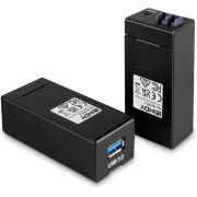 Lindy 42707 USB 3.0 extender over fiber Zwart