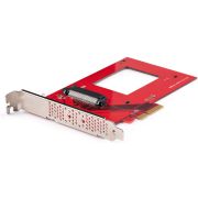 StarTech.com U.3 naar PCIe Adapter Kaart, PCIe 4.0 x4 Adapter voor 2.5" U.3 NVMe SSDs, SFF-TA-1001 P