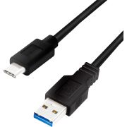LogiLink CU0171 USB-kabel 3 m USB 3.2 Gen 1 (3.1 Gen 1) USB A USB C Zwart