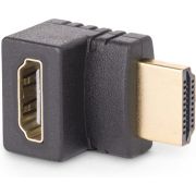 StarTech.com Opwaartse HDMI 2.0 Adapter, Male naar Female, Verticale 90 Graden Haakse HDMI adapter,