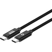 Conceptronic ETTA02B20 20Gbps 100W 2.00m Zwart USB-C Kabel