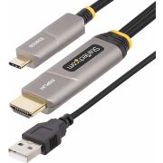 StarTech.com 146B-USBC-HDMI4K-AOC video kabel adapter 15,2 m USB Type-C HDMI Type A (Standaard) Zwar