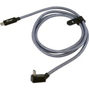 Equip 128421 20Gbps 240W Alt-DP 1.00m Zilver USB-C Kabel