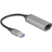 DeLOCK 81571 tussenstuk voor kabels USB Type-A RJ-45 Antraciet
