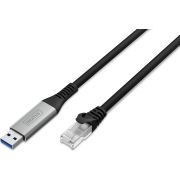 Digitus AK-300600-050-S USB-A - RJ45 CAT6A 1 Gbit/s, 5m Kabel