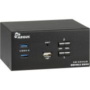 Inter-Tech IPC KVM Switch AS-22HUS KVM-switch
