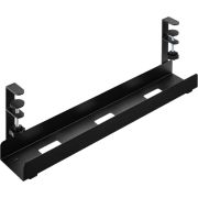 ICY BOX IB-EWA101B-CM Bureau Kabelgoot Zwart 1 stuk(s)