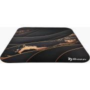 Arozzi Zona Round Floor Pad Zwart, Goud Microvezel, Rubber