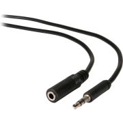 ACT 3 meter audio aansluitkabel 1x 3.5mm stereo jack male - 1x 3.5mm stereo jack female