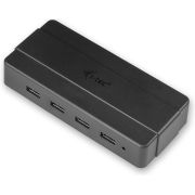 i-tec U3HUB445 USB 3.0 (3.1 Gen 1) Type-B 5000Mbit/s Zwart hub & concentrator