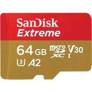 SanDisk Extreme 64GB MicroSDXC Geheugenkaart