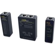 Equip 129968 netwerkkabeltester Zwart