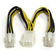 StarTech.com 15cm PCI Express Splitterkabel Voeding